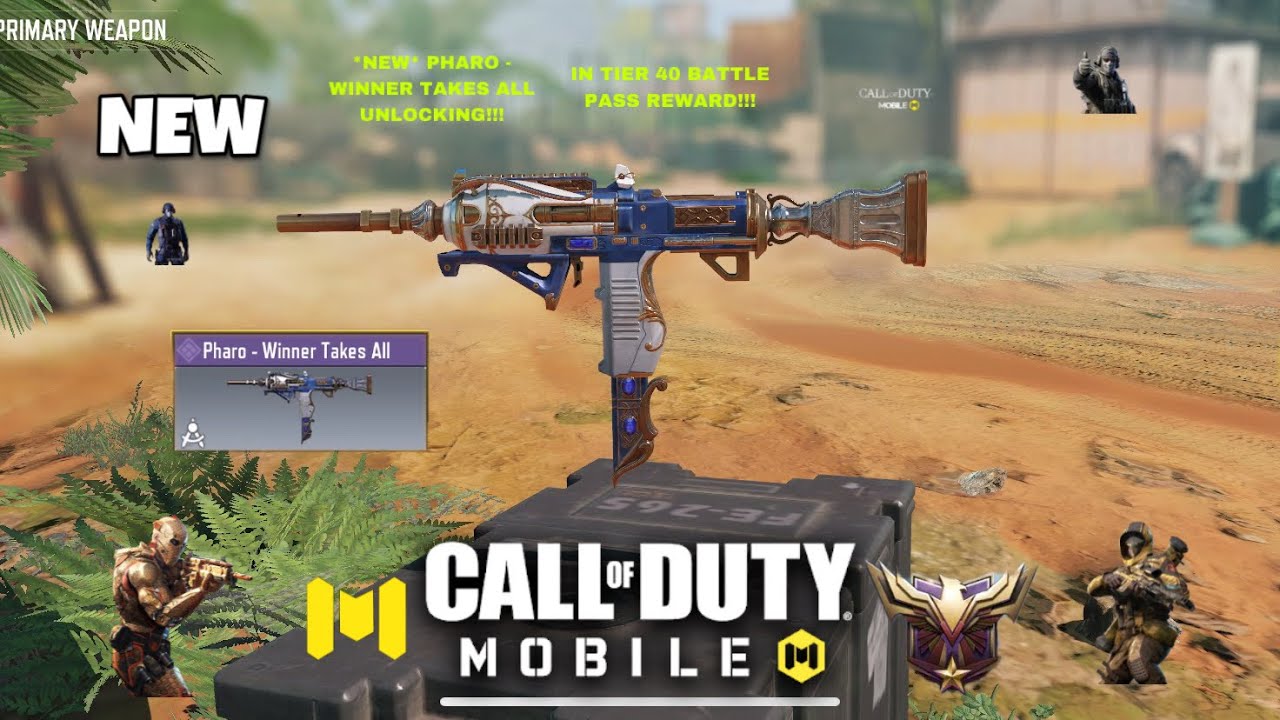 *NEW* PHARO - WINNER TAKES ALL UNLOCKING ON COD MOBILE!!! - Milton37LiveGaming