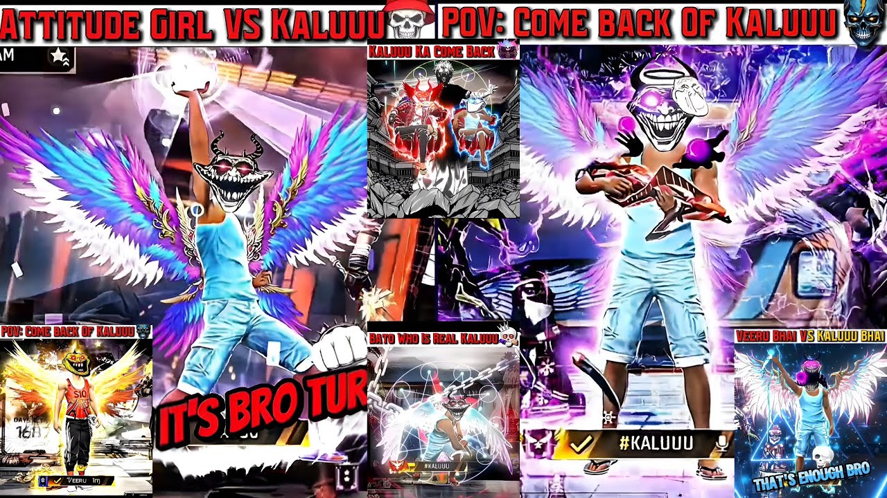 Attitude Girl VS Kaluuu 💀 Wait For Last Reply 🗿🫡 #funny​#freefire​#freefireshorts​ @veerubhai262 