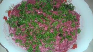 Слоёный овощной салат Слоёный овощной салат