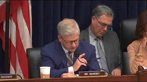 McHenry Delivers Opening Remarks at Hearing with C...