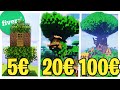 HO PAGATO 3 PRO BUILDER per COSTRUIRE una CASA sull'ALBERO SU MINECRAFT! *illuso*