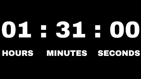1 Hour and 31 Minute Timer | 91 Minute Timer | (HD) | @TIMER FOR SUCCESS | @ExactTimer