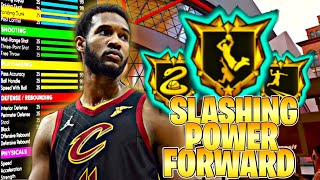 BEST POWER FORWARD BUILD NBA 2K23 NEXT GEN SLASHING POWER FOWARD W GOLD CATCH AND SHOOT