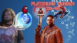 Every Platinum Trophy I've Earned part 2 (20-40!)