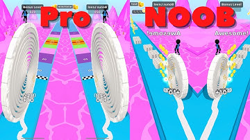 Layers Roll Let splay All Level iOS, Android Walkthrough Mobile game Level 10