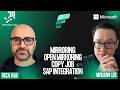 Microsoft Fabric Mirroring - Copy Job - SAP Integration - Interview with Wilson Lee from Microsoft