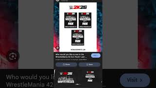 NINTENDO ACCIDENTALLY LEAKS RELEASE DATE OF WRESTLEMANIA 42 DLC PACK FOR WWE 2K26?!😳#DLC #wwe2k26