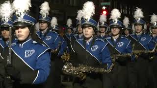 Oshkosh West High School Band - Oshkosh Holiday Parade 2019