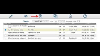 Create Your Own Drum Chart Artist Songbook using Drum Chart Builder