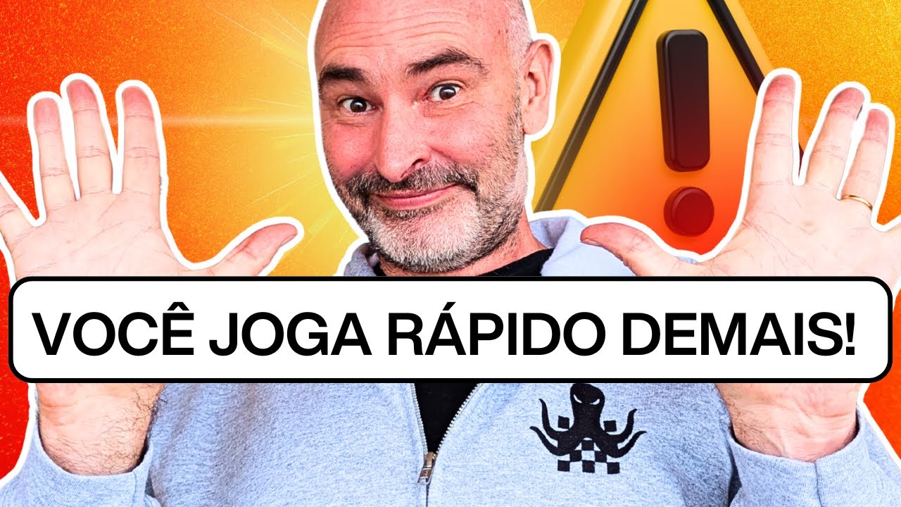 PILOTO AUTOMÁTICO no xadrez? OPORTUNIDADES PERDIDAS! 😬