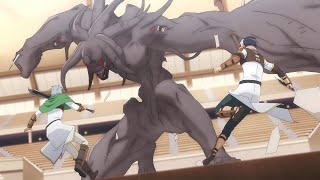 Makoto Students vs Cursed Monster - Tsuki ga Michibiku Isekai Douchuu Season 2 Episode 17