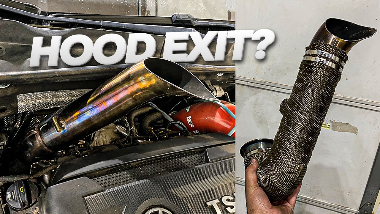 Golf GTI Making a Hood Exit from Just a Downpipe YouTube