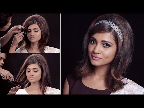 Ashwariya Retro Hairstyle Inspired by film Action Replay  video Dailymotion