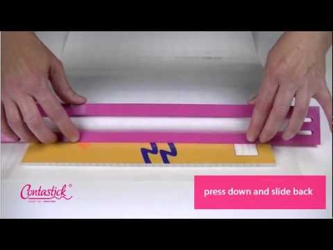 Contastick - The easy way to cover a book in contact (bubble free | stress free)