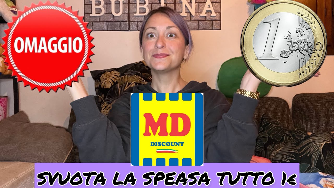 Svuota la spesa MD Tutto 1€ con OMAGGIO