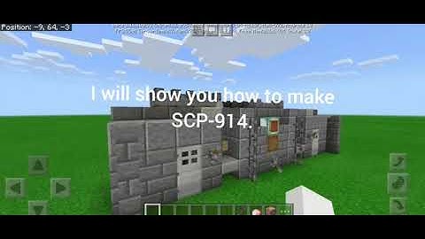 How to Make SCP-914 - Minecraft