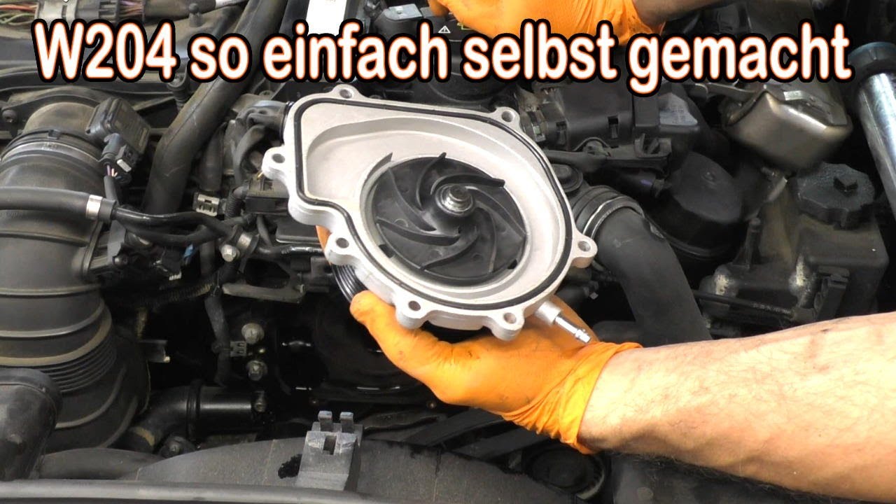 Was Passiert Wenn Die Umwälzpumpe Defekt Ist Mercedes CDI Wasserpumpe erneuern - YouTube