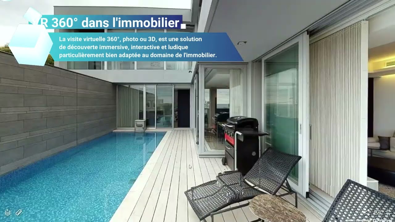 La visite virtuelle 360° dans l'immobilier