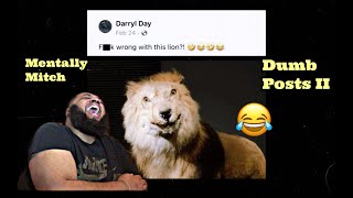 Celebrity HILARIOUS | Mentally Mitch - Dumb Post II | REACTION Profile