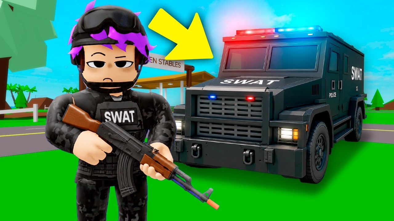 ENTREI PARA A SWAT no BROOKHAVEN RP