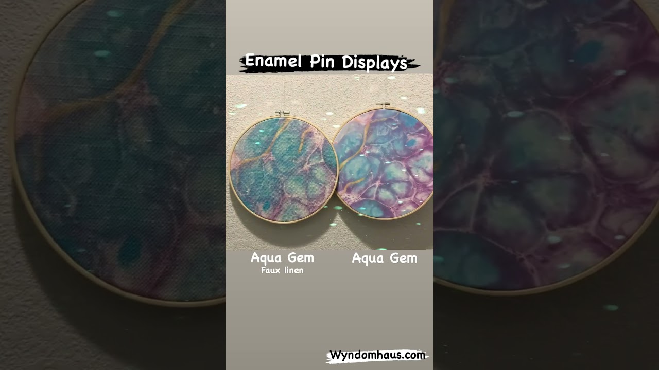 Pin Displays for your enamel pin collection. 