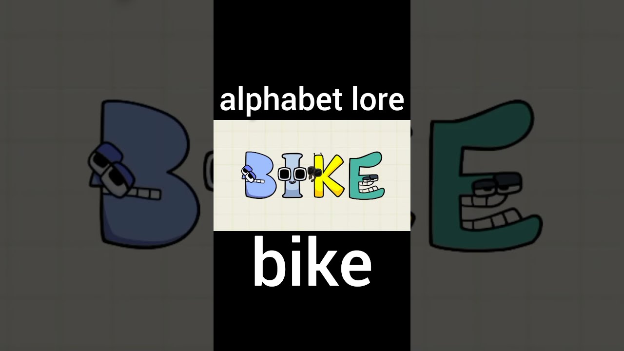 alphabet lore bike #alphabetlore #abcdefghijklmnopqrstuvwxyz #bike