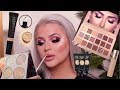 TRYING NEW MAKEUP | NEW HUDA BEAUTY NUDE PALETTE