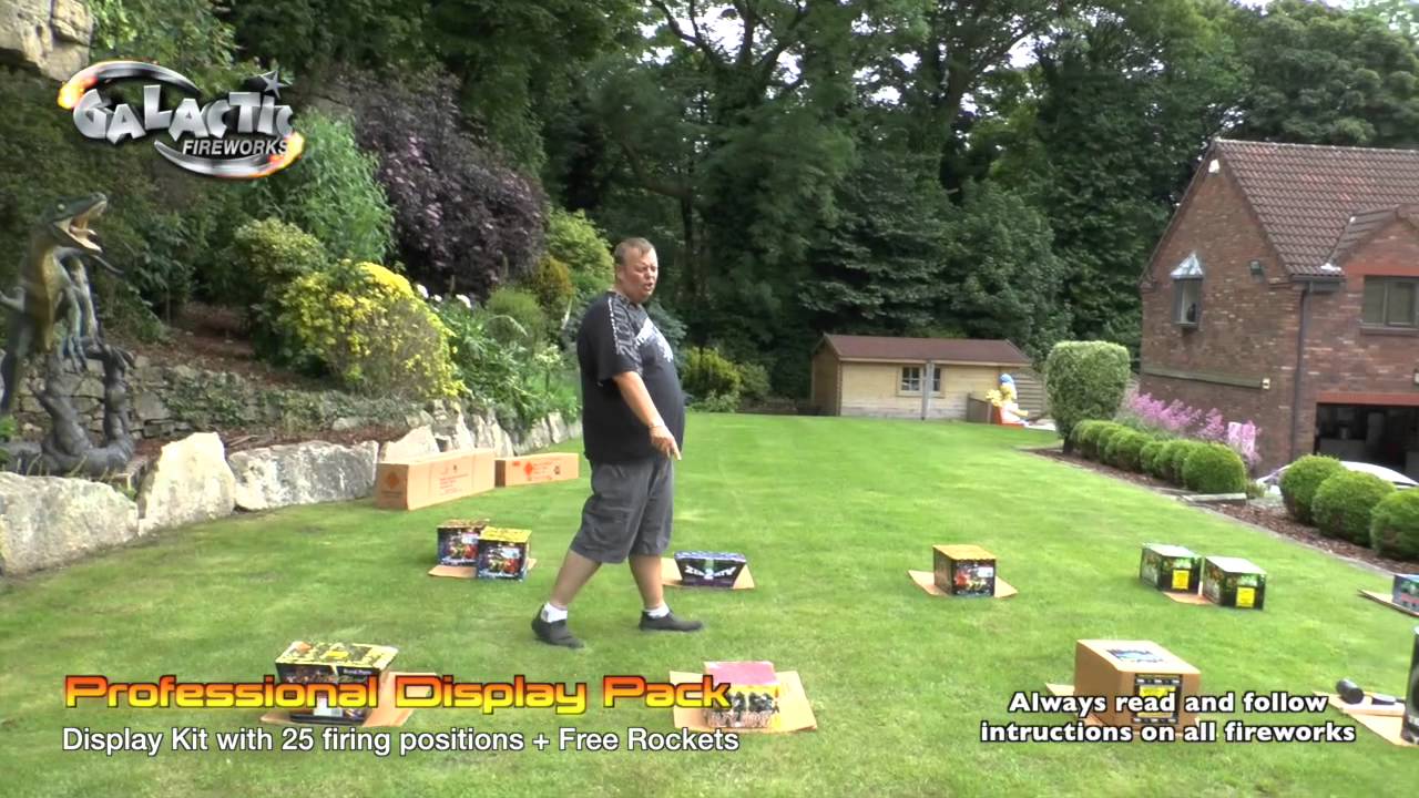 Desc Professional Display Kit From Galactic Fireworks