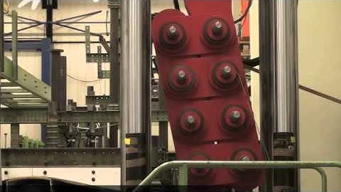 Test of 5000 kN friction damper