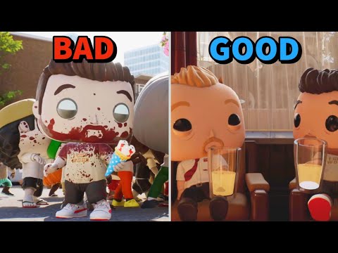 Funko Fusion ALL 11 Endings (Good, Bad and Secret) | PS5 4k