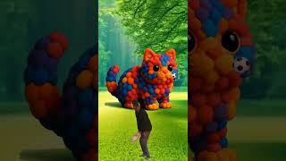 The Creative Cat Mascot Takes Over the Football Field🙏👍🙏#shorts #newtrending #explore