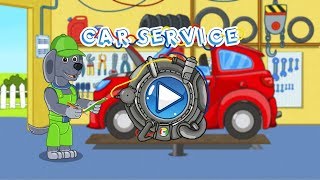 Puppy Patrol 🐶 Serviço de carro 🐶 Jogo de desenho animado para crianças screenshot 2