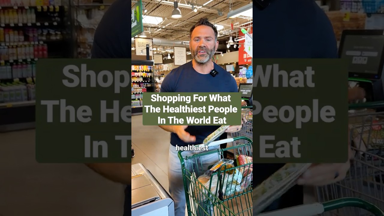 Shopping For What The Healthiest People In The World Eat