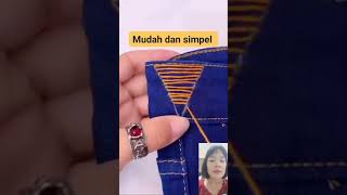 Cara Mengecilkan Pinggang Celana Jeans. Mudah Dan Simpel