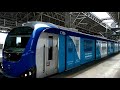 Chennai metro rail  majestic architecture  scenic metro train