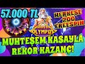 GATES OF OLYMPUS ⚡ EFSANE ÇARPANLARA GELEN KADEH PATLAMASIYLA VURDUK KAÇTIK!!!⚡SLOT OYUNLARI Big Win