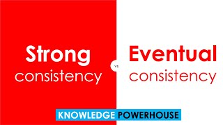 What is the difference between strong and eventual consistency models?