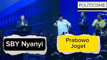 Prabowo Joget Saat SBY Nyanyi 
