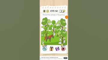 Brain Test Level 168 walkthrough