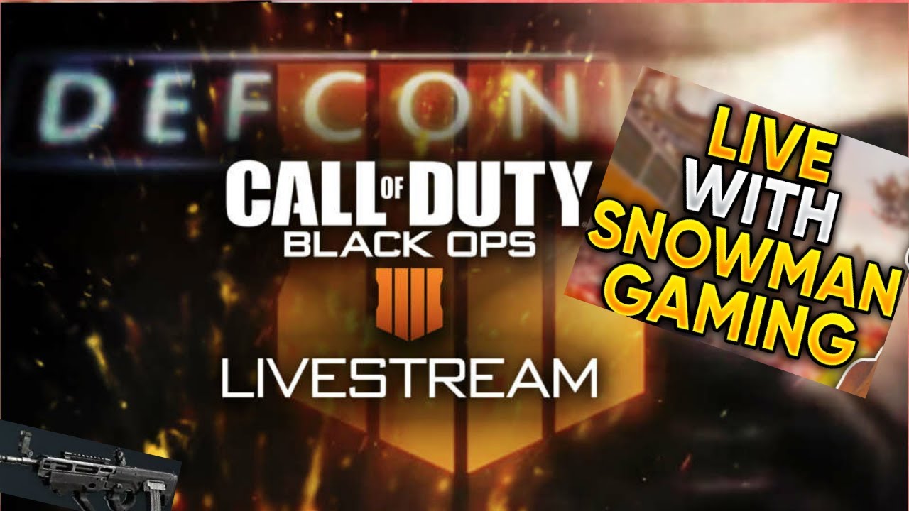 Snowman Ops NUKETOWN Live in Black Ops 4 With Snowman Gaming - YouTube