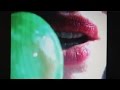 Licking eating loving my sour apple blow pop extreme closeup asmr