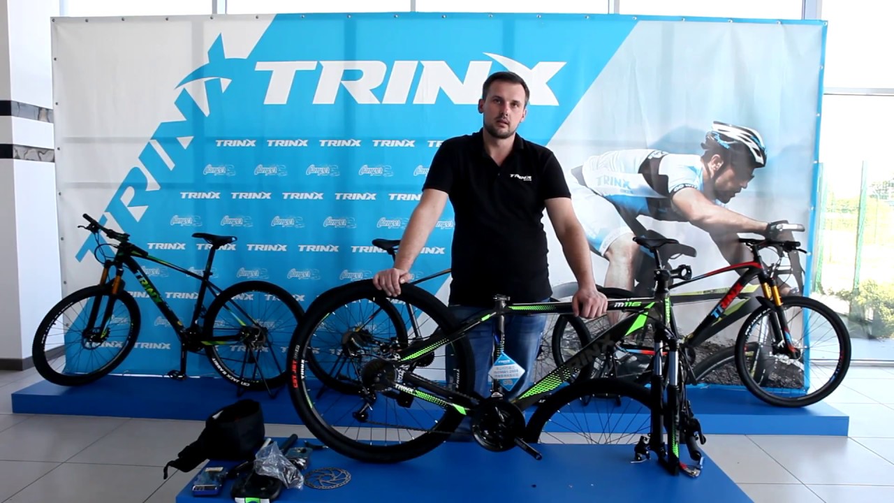 Сборка и настройка горного велосипеда Trinx M116