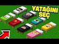 YOUTUBER YATAKLARI! - Minecraft