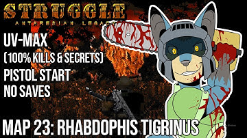 Fidchell plays Doom II Struggle: Antaresian Legacy (UV-MAX) Map 23: Rhabdophis Tigrinus