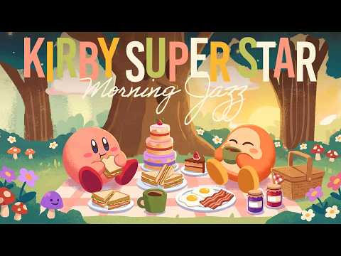 Morning Jazz in Dream Land 🎷 Kirby Super Star Relaxing Remix (Study & Focus)