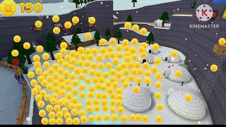 All Coins In Snow Valley! (150/150) | Super Bear Adventure