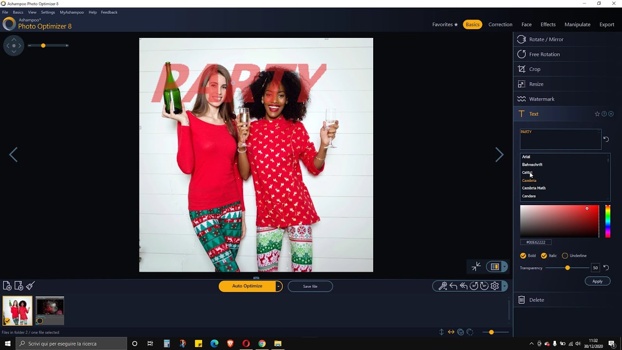 New Guida video - Modifica e ottimizzazione delle foto, test gratuito, veloce e facile con Ashampoo Photo Optimizer
