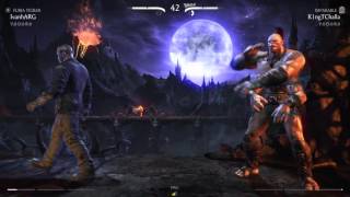 Mortal Kombat XL great fight Goro vs. Jason