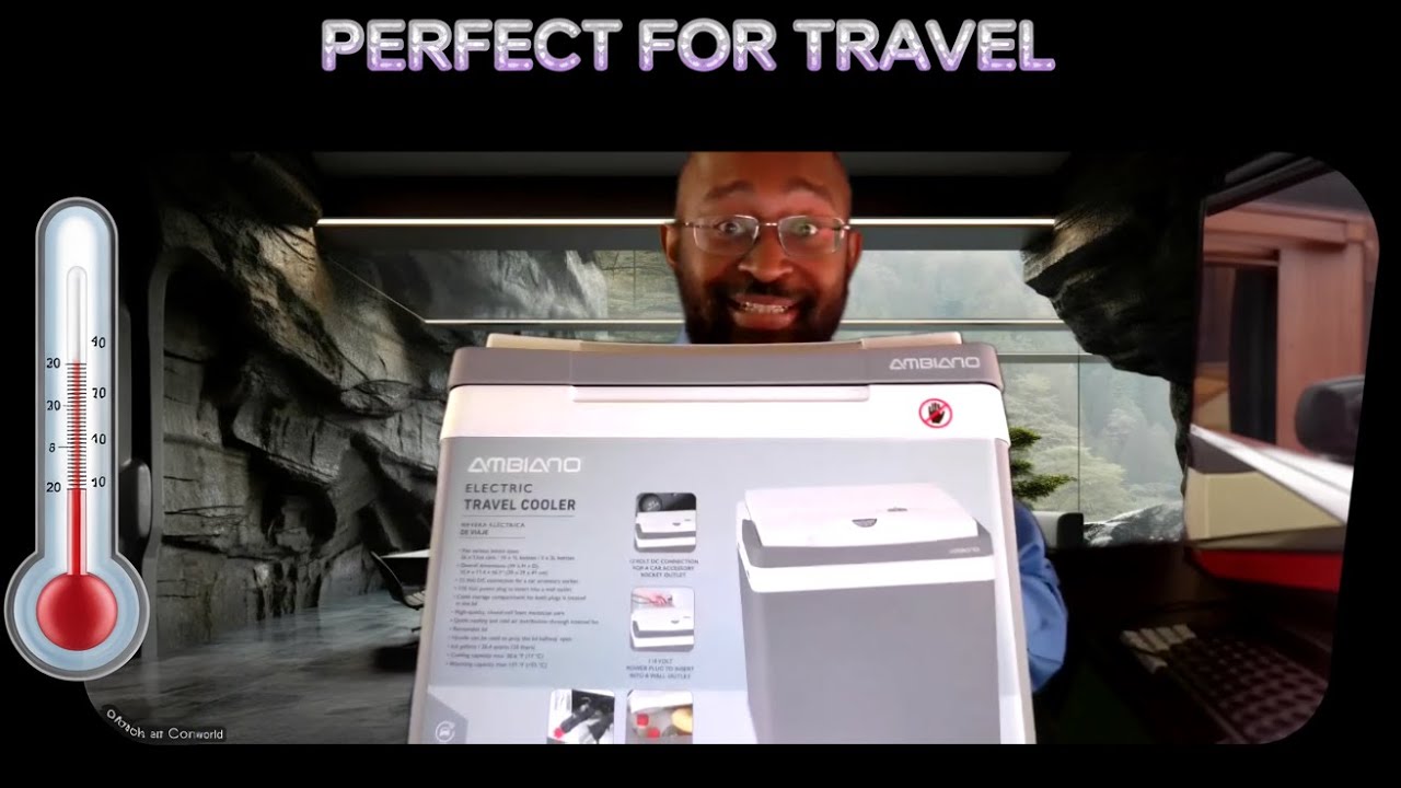 "ALDI Ambiano Electric Travel Cooler Review | Perfect for Road Trips & Camping!"