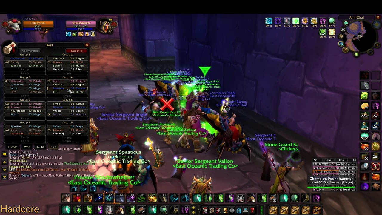 Turtle wow aq40 resto druid youtube